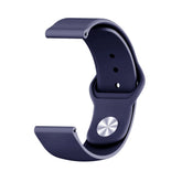 Navy Watch Strap with Button Fastener