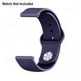 Navy Watch Strap with Button Fastener