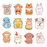 Zodiac Friends Stickers