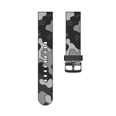 Camouflage Strap (Black Grey) with Standard Buckle