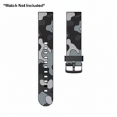 Camouflage Strap (Black Grey) with Standard Buckle
