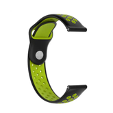 Black Green Sporty Watch Strap