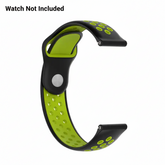 Black Green Sporty Watch Strap