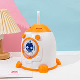 Space Ship Money Box With Rotating Knob