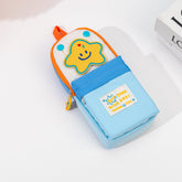 Mini Bagpack Pencil Case Baby Blue