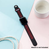 Smart Buddy Gen 6 Sports Strap Red Black with button fastener
