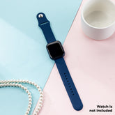 Smart Buddy Gen 6 Classic silicone straps with button fastener Navy