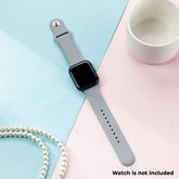 Smart Buddy Gen 6 Classic silicone straps with button fastener Grey