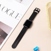 Smart Buddy Watch Gen 6 Soft Silicone Wave Strap Sports Band Black