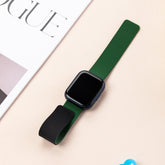 Smart Buddy Watch Gen 6 Soft Touch Magnetic Strap Dark Green and Black