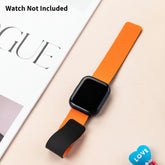 Smart Buddy Watch Gen 6 Soft Touch Magnetic Strap Black and Orange