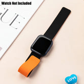 Smart Buddy Watch Gen 6 Soft Touch Magnetic Strap Orange and Black