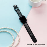 Smart Buddy Gen 6 Sports Strap Black Grey with button fastener
