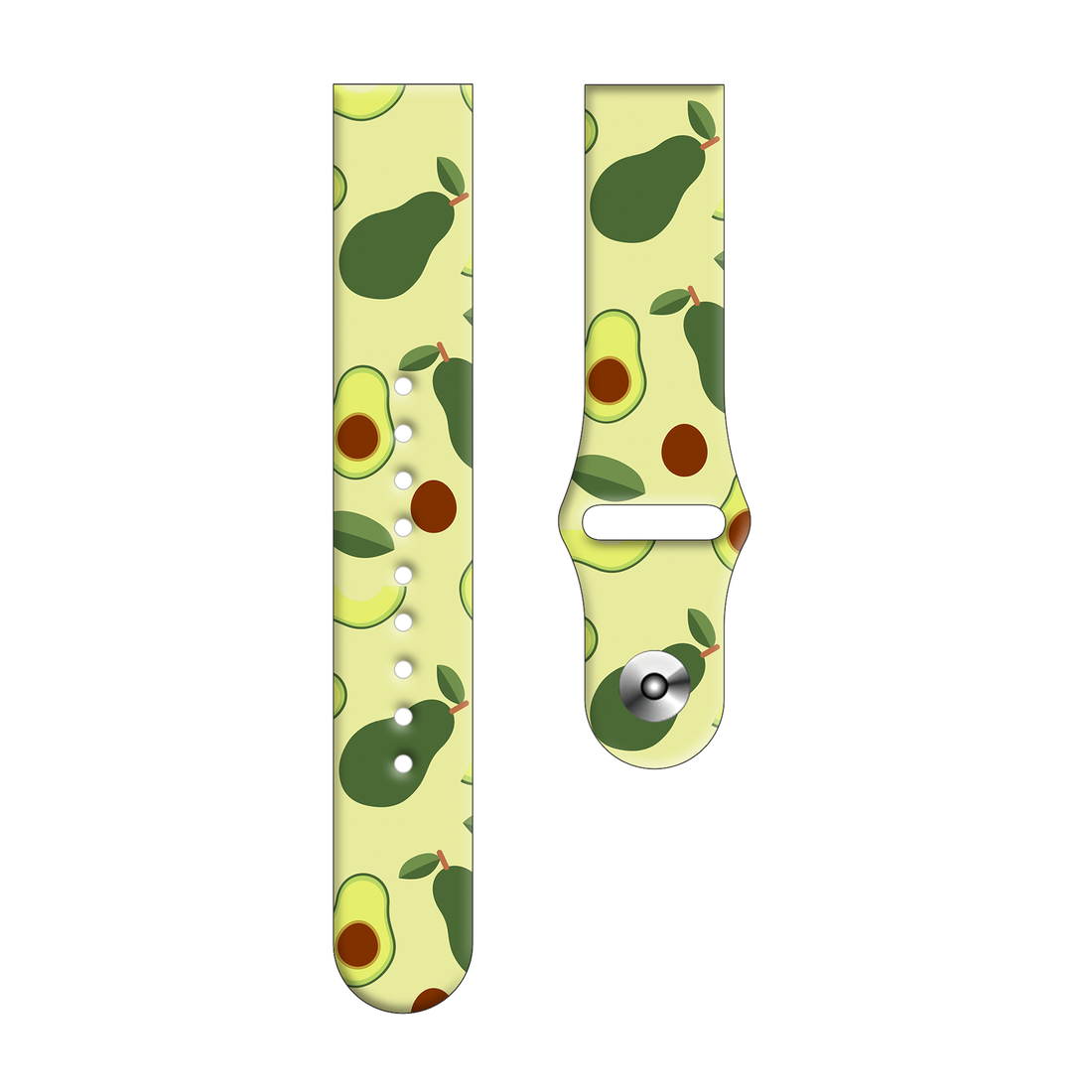 Smart Buddy Gen 6 Patterns and prints Straps Avocado with button fastener