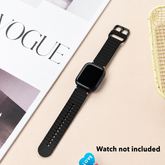 Smart Buddy Watch Gen 6 Soft Silicone Wave Strap Sports Band Black