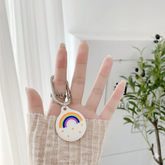 Pay Buddy Rainbow Cartoon Key Chain
