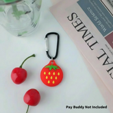 Pay Buddy Strawberry Cartoon Key Chain