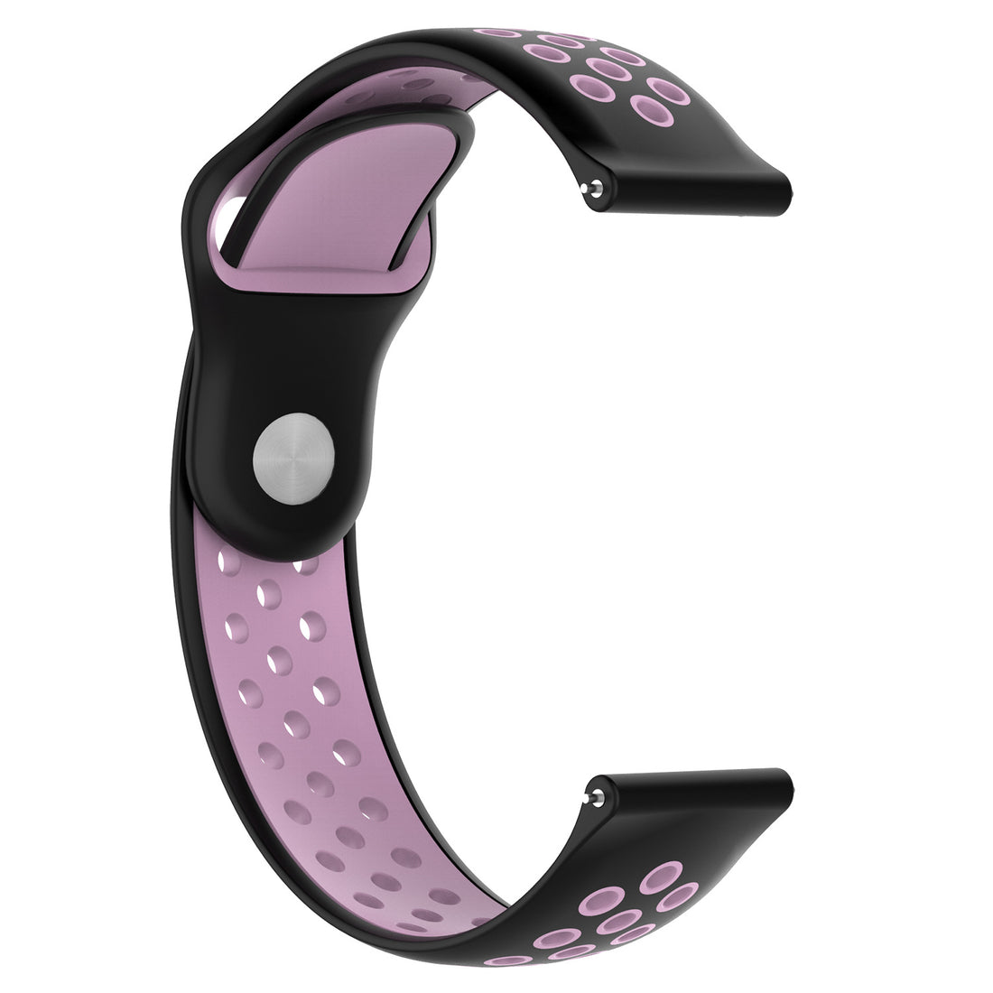 Smart Buddy Gen 6 Sports Strap Black Pink with button fastener