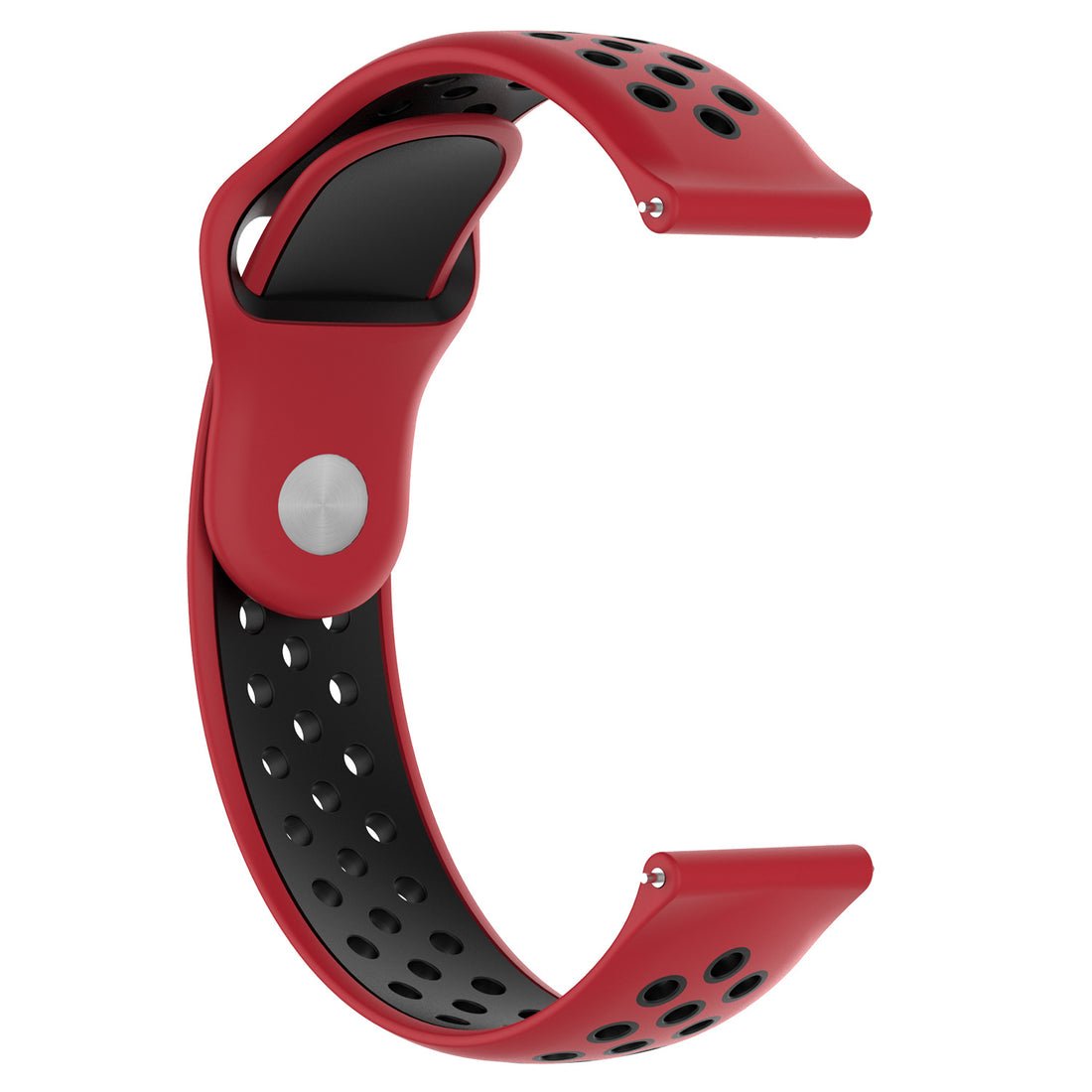 Smart Buddy Gen 6 Sports Strap Red Black with button fastener