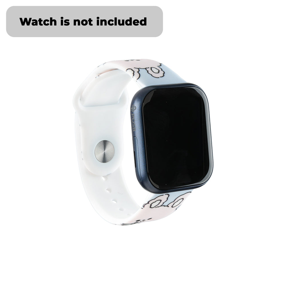 Smart Buddy Gen 6 Patterns and Prints straps Pink Bunny Drink Milktea