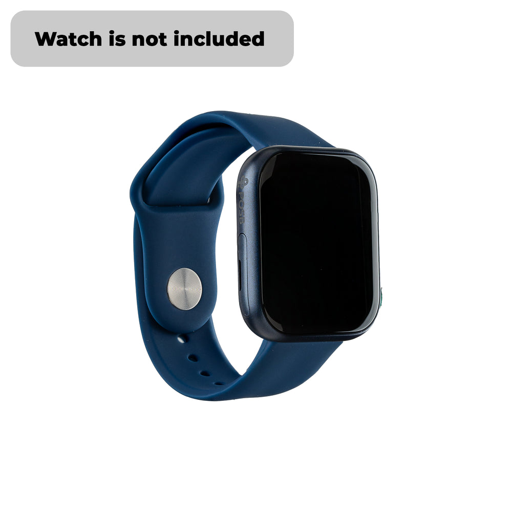Smart Buddy Gen 6 Classic silicone straps with button fastener Navy