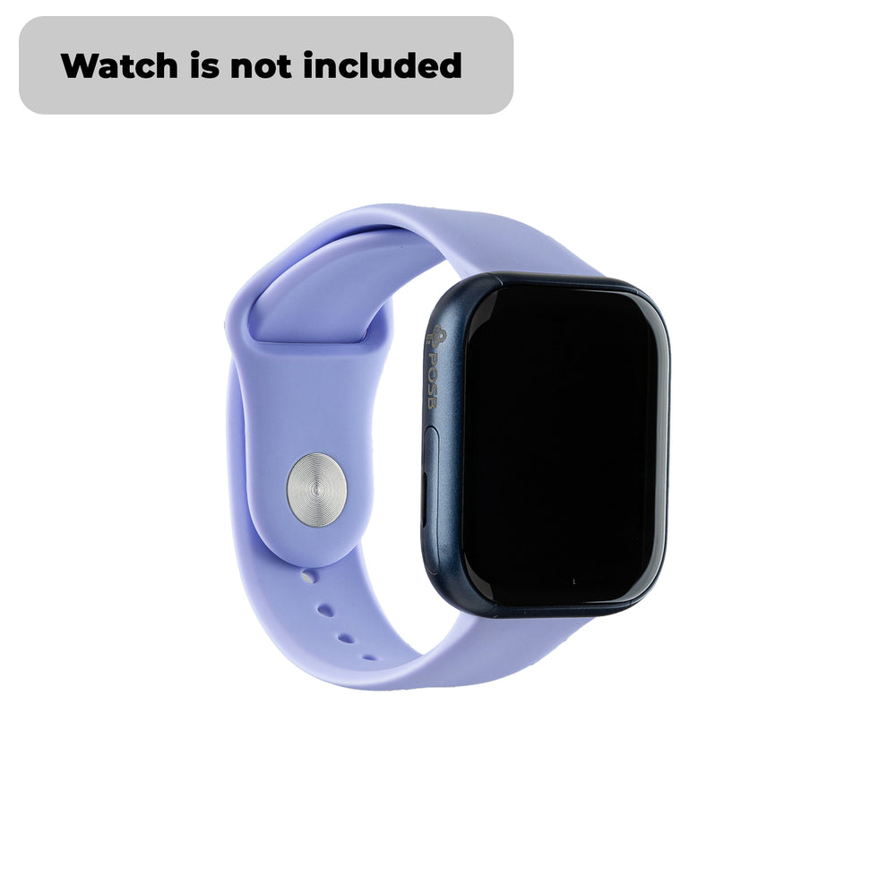 Smart Buddy Gen 6 Classic silicone straps with button fastener Lavender