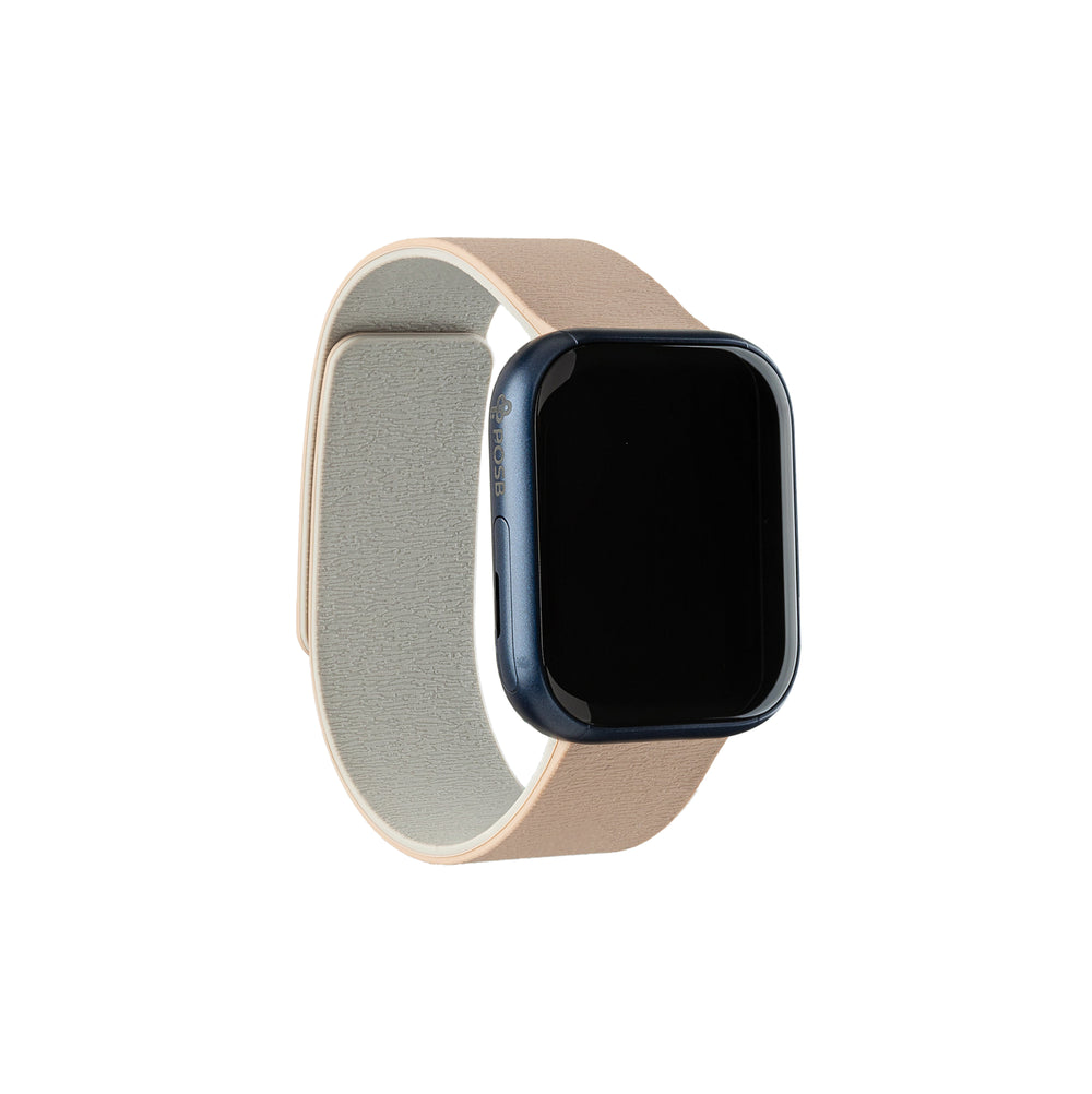 Smart Buddy Watch Gen 6 Soft Touch Magnetic Strap Milk Teal and Rock White