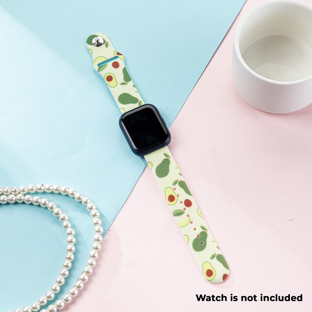 Smart Buddy Gen 6 Patterns and prints Straps Avocado with button fastener