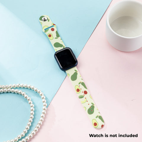Smart Buddy Gen 6 Patterns and prints Straps Avocado with button fastener