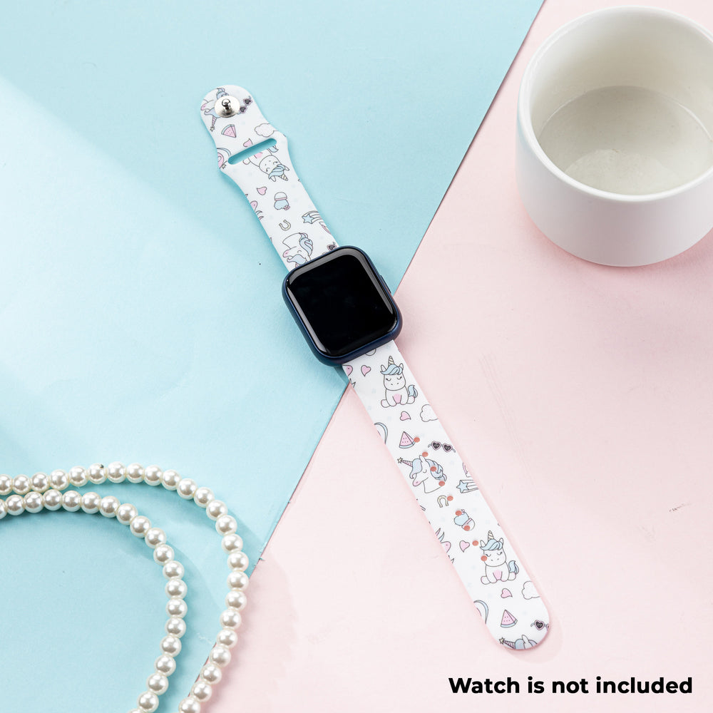 Smart Buddy Gen 6 Patterns and Prints Unicorn with button fastener