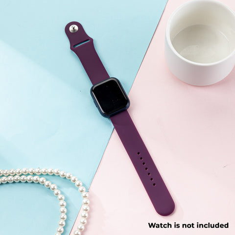 Smart Buddy Gen 6 Classic silicone straps with button fastener Purple