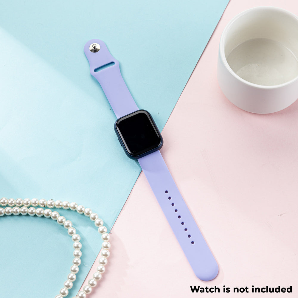Smart Buddy Gen 6 Classic silicone straps with button fastener Lavender