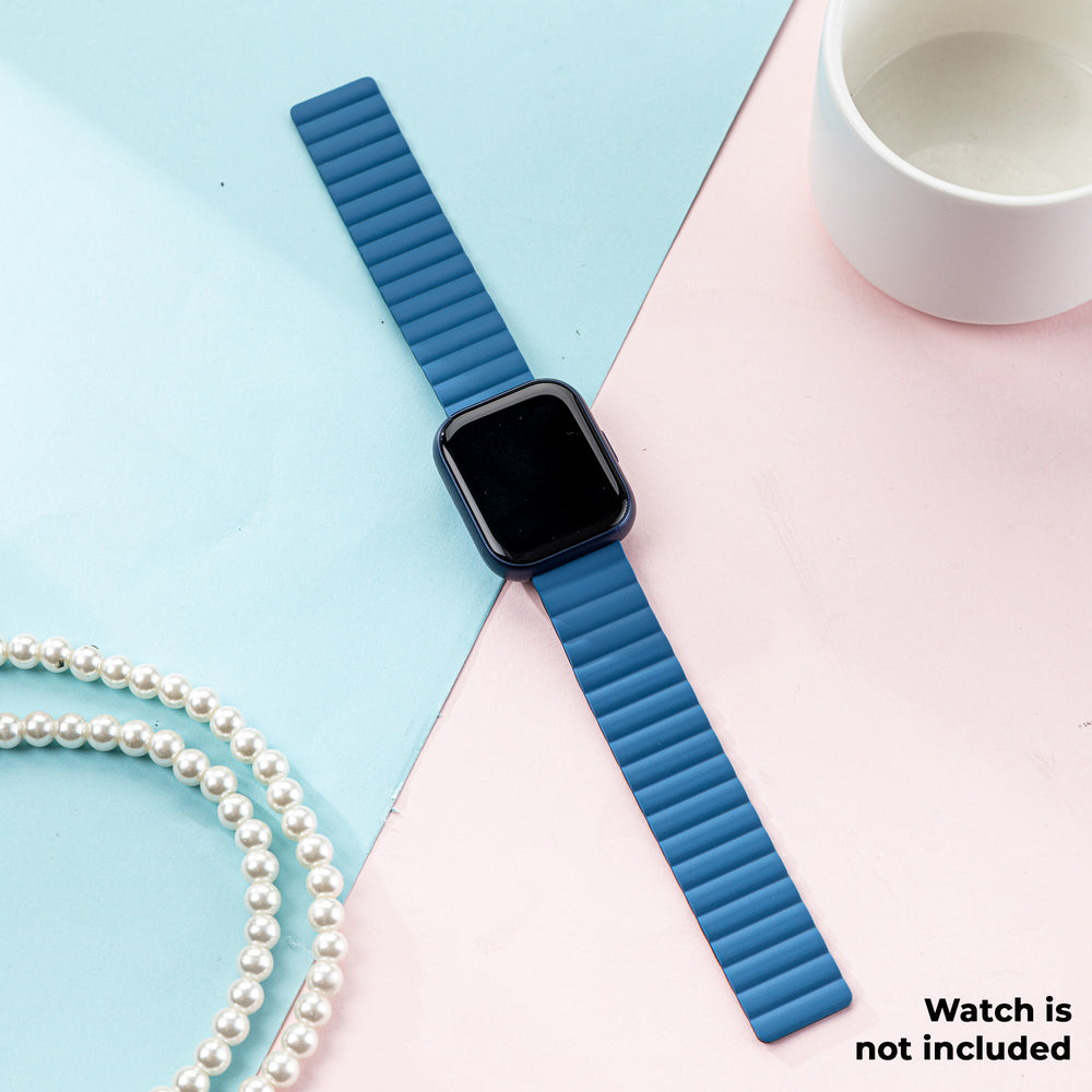 Smart Buddy Gen 6 Silicone Magnetic Strap Blue Black