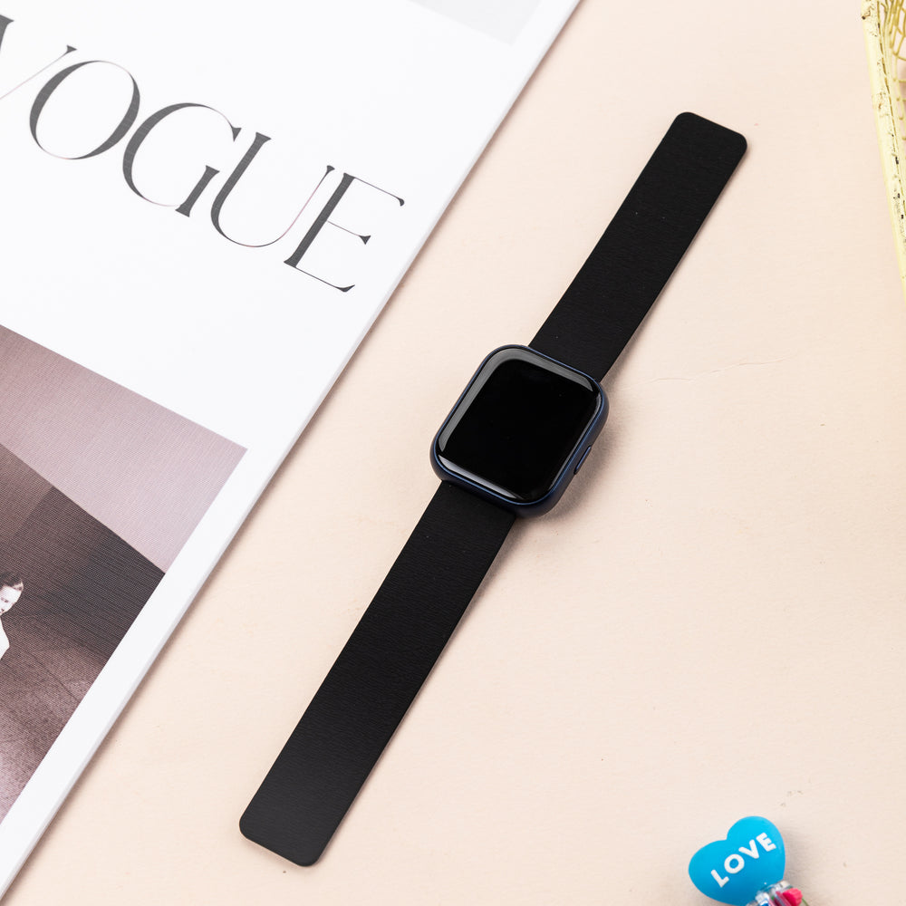 Smart Buddy Watch Gen 6 Soft Touch Magnetic Strap Black and Red