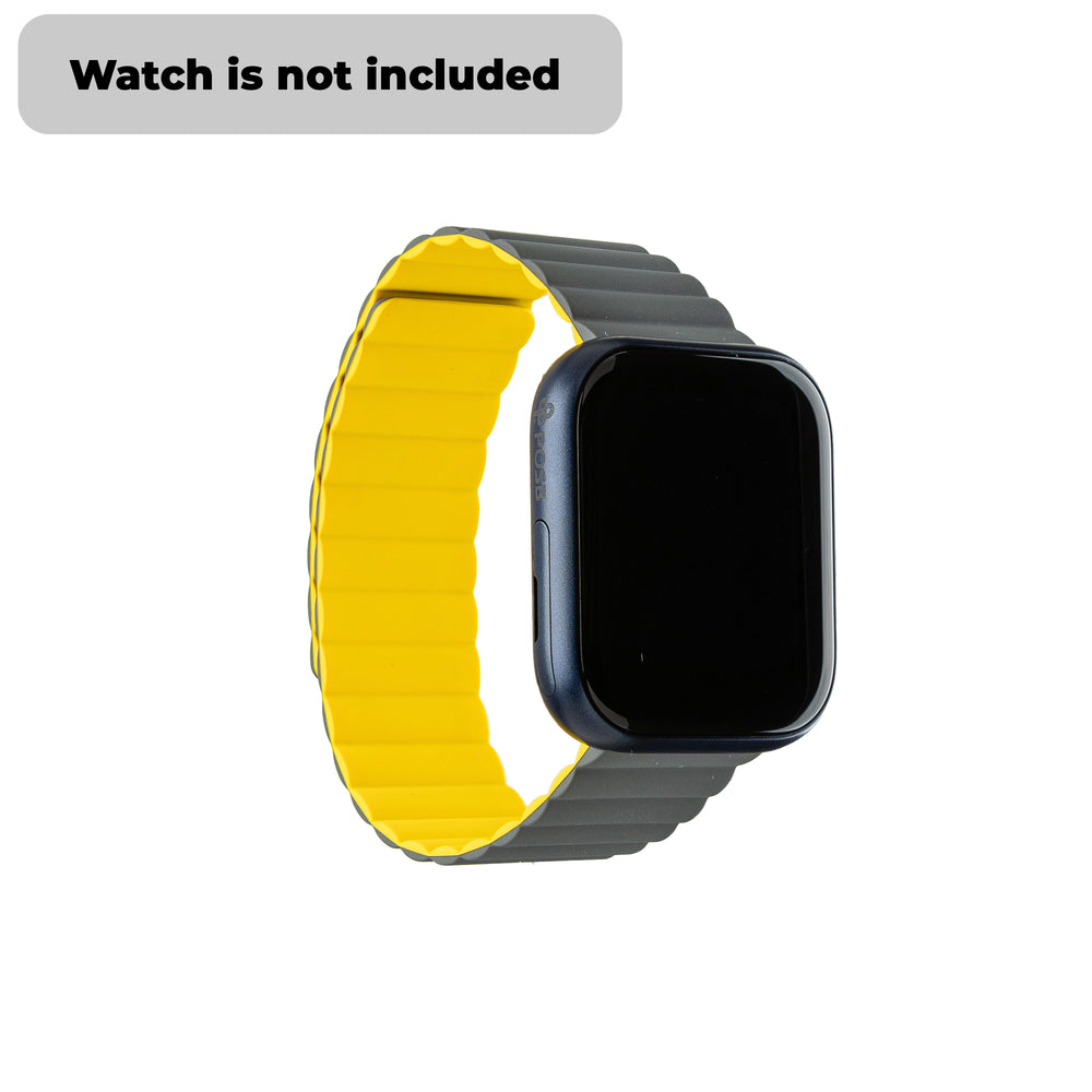 Smart Buddy Gen 6 Silicone Magnetic Strap Grey Yellow