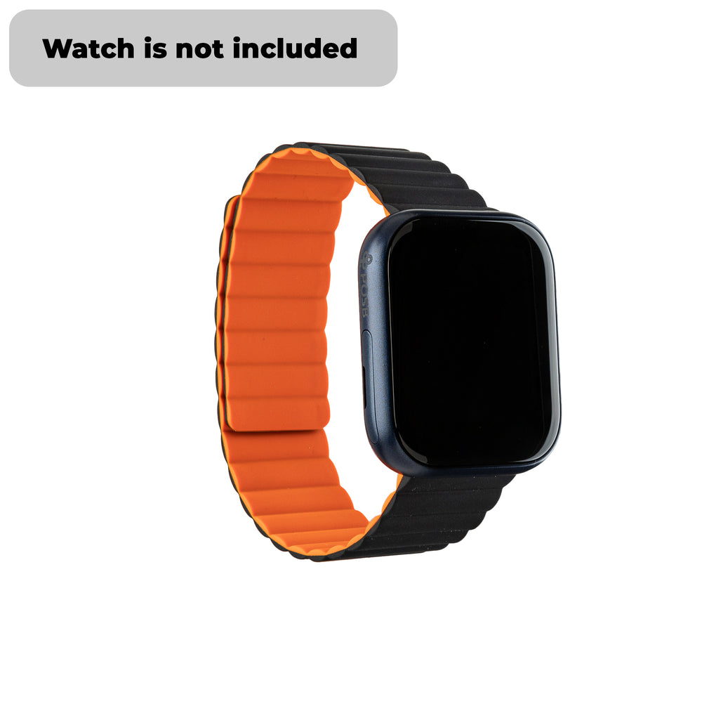 Smart Buddy Gen 6 Silicone Magnetic Strap Black Orange