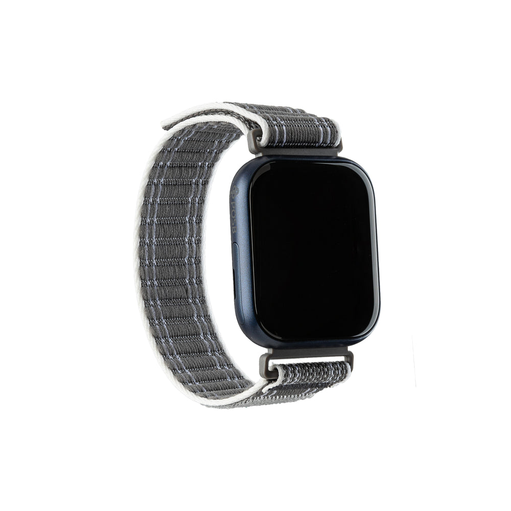 Smart Buddy Watch Gen 6 Nylon Sports Watch Band with Velcro Gray