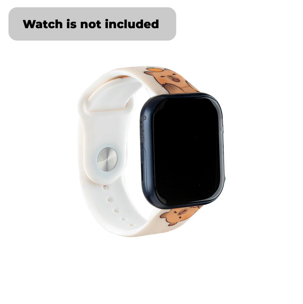 Smart Buddy Gen 6 Patterns and Prints Capybara with button fastener