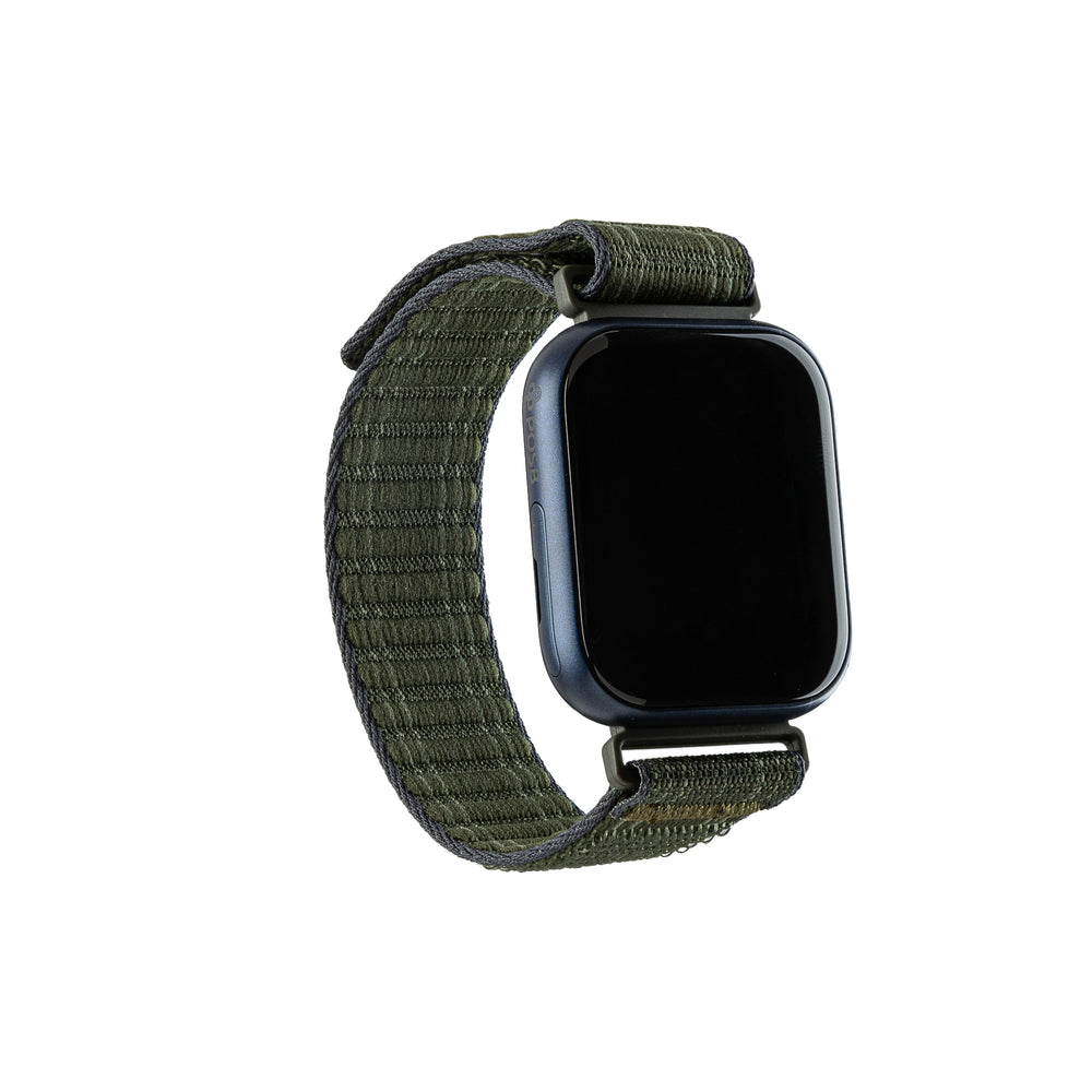 Smart Buddy Watch Gen 6 Nylon Sports Watch Band with Velcro Army Green