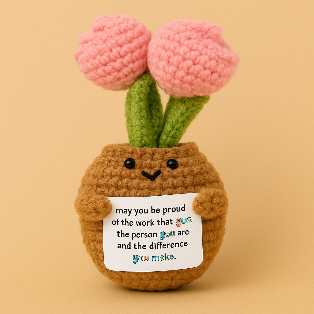 Pink Flower Crochet