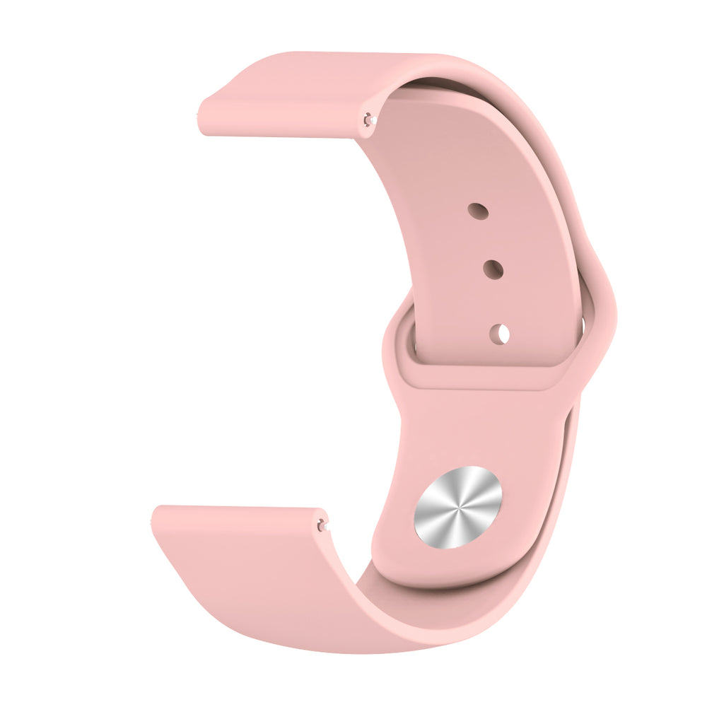 Smart Buddy Gen 6 Classic silicone straps with button fastener Light Pink