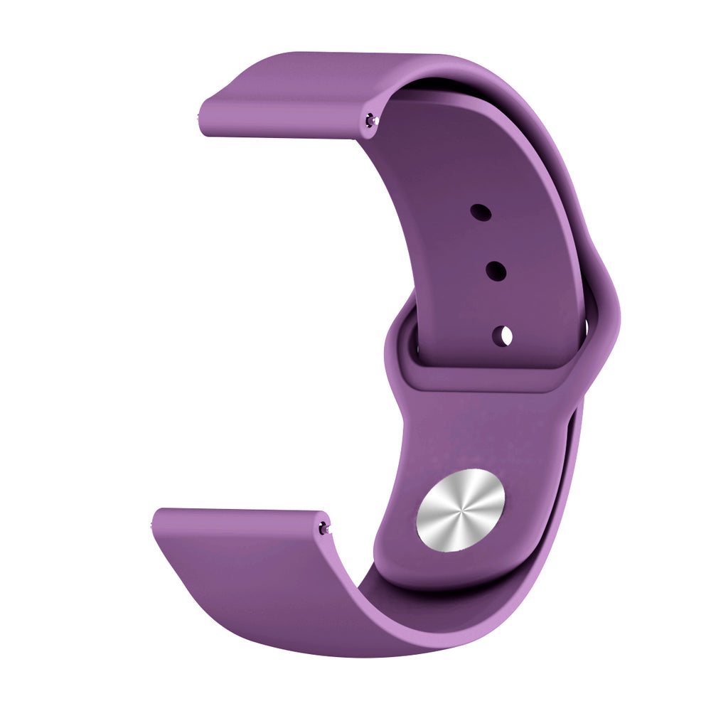 Smart Buddy Gen 6 Classic silicone straps with button fastener Purple