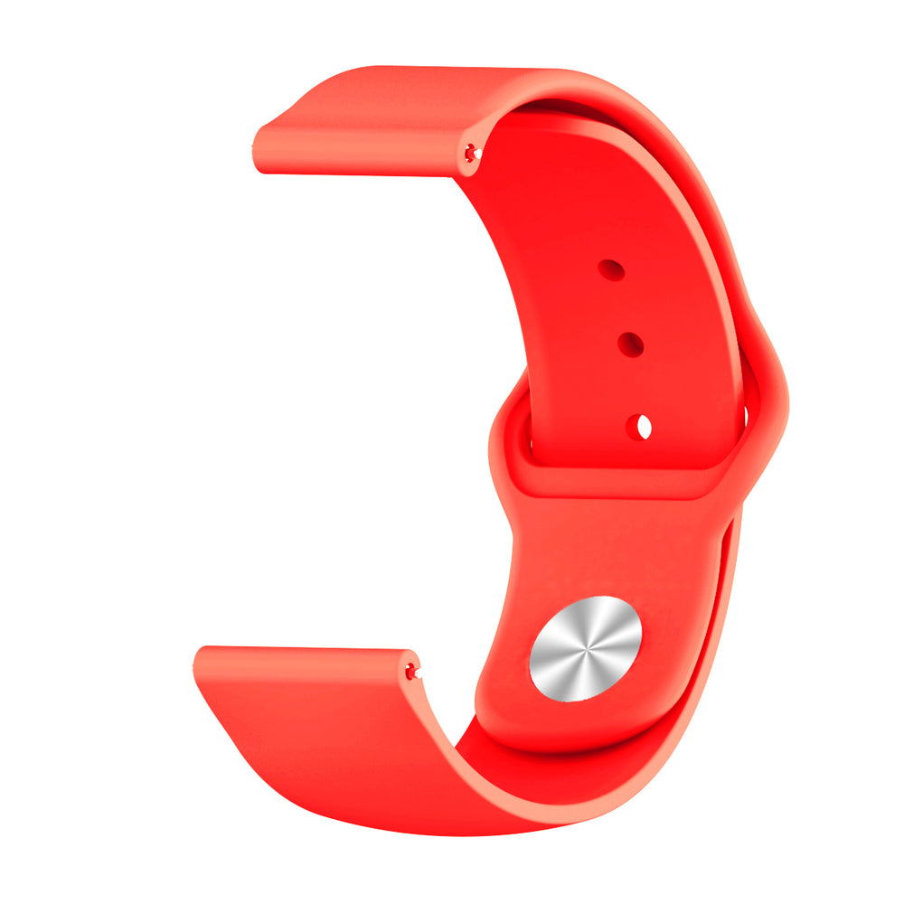 Smart Buddy Gen 6 Classic silicone straps with button fastener Red