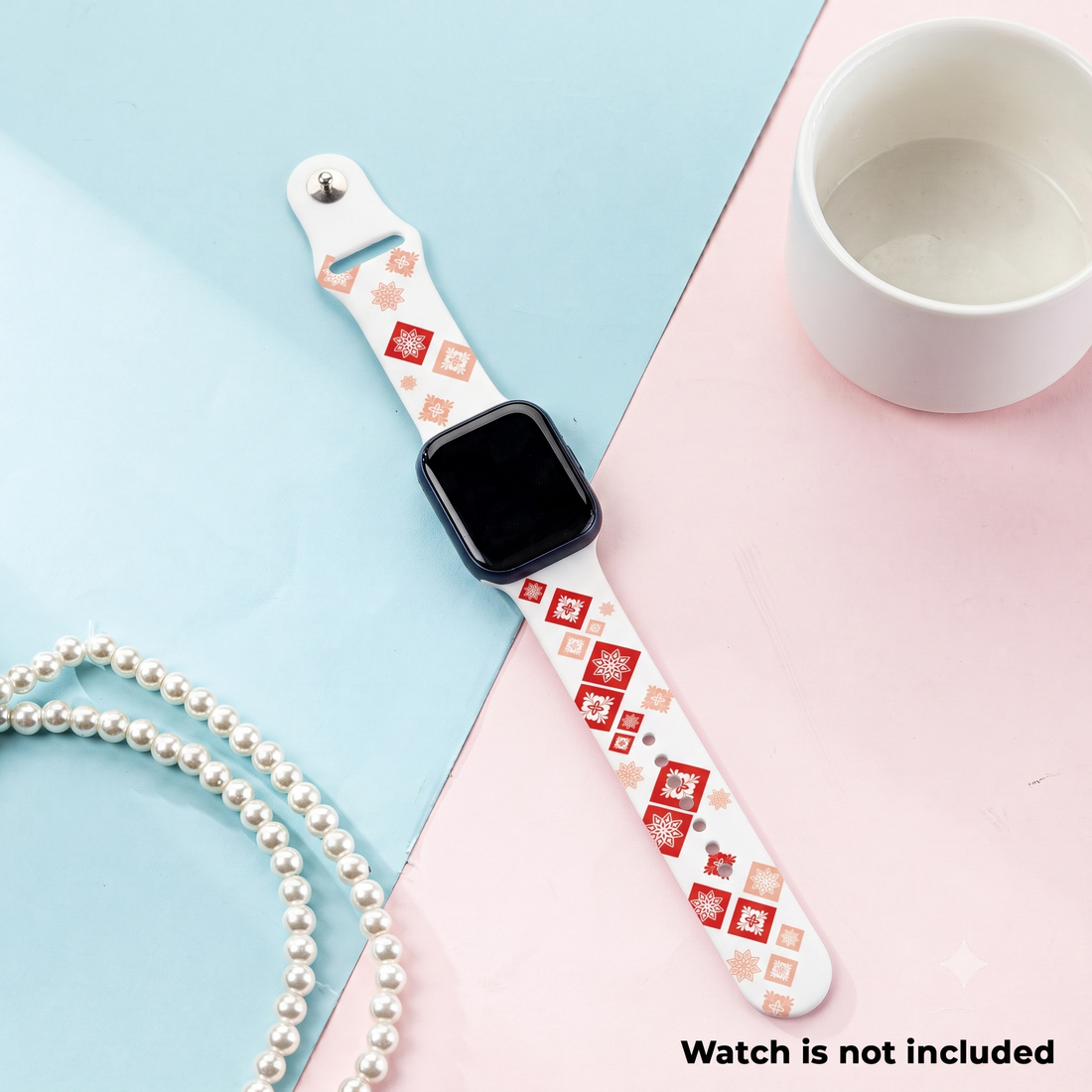 Smart Buddy Gen 6 Patterns and prints straps Star-Frost Diamond with button fastener