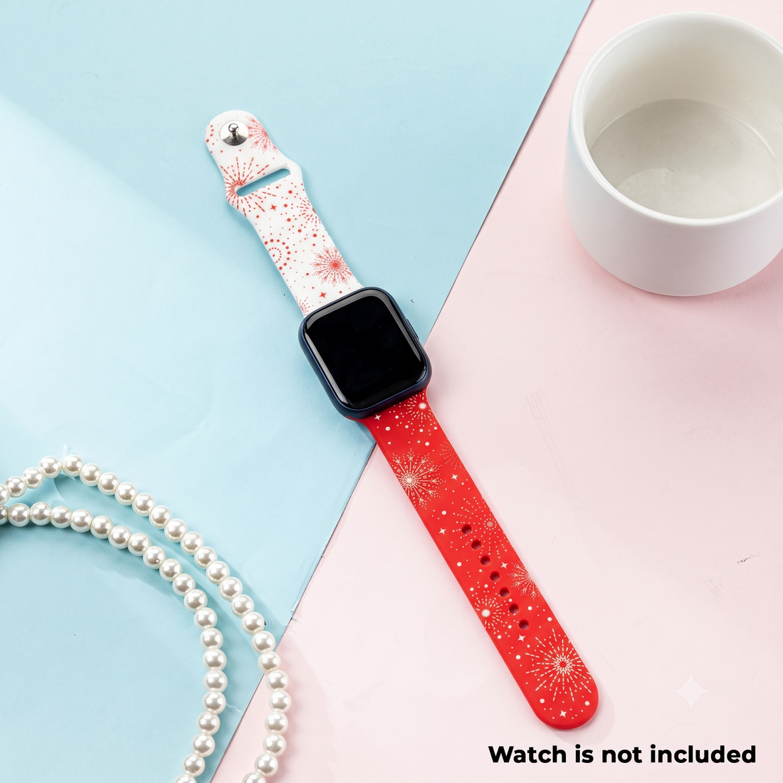 Smart Buddy Gen 6 Patterns and prints straps Fireworks with button fastener
