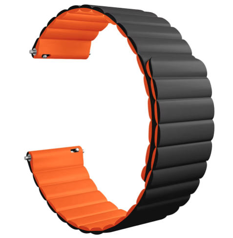 Smart Buddy Gen 6 Silicone Magnetic Strap Black Orange
