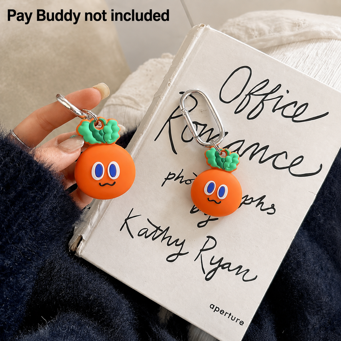 Pay Buddy Carrot Key Chain