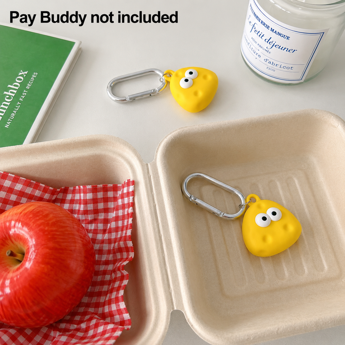 Pay Buddy Cheese Key Chain