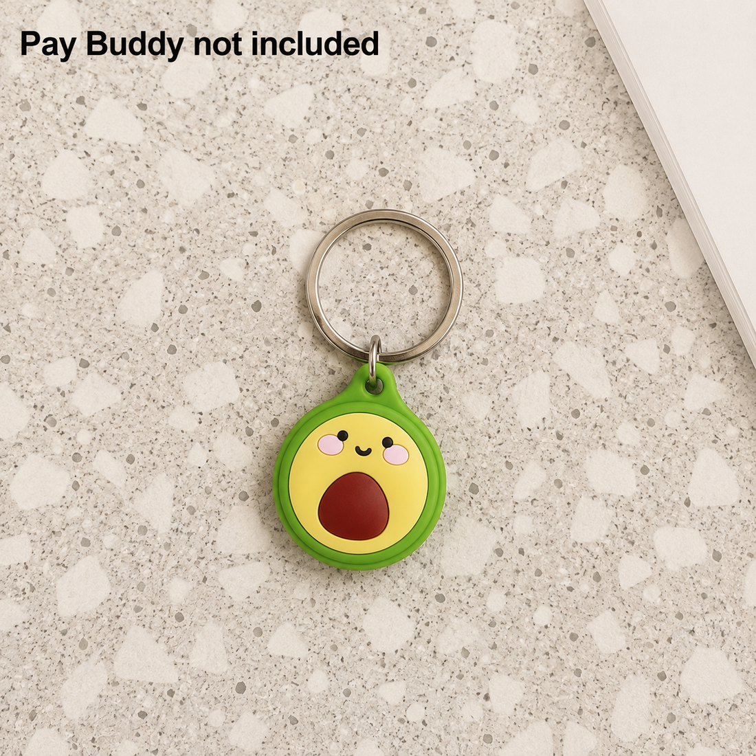 Pay Buddy Soft Silicone Protective Cover case Avocado