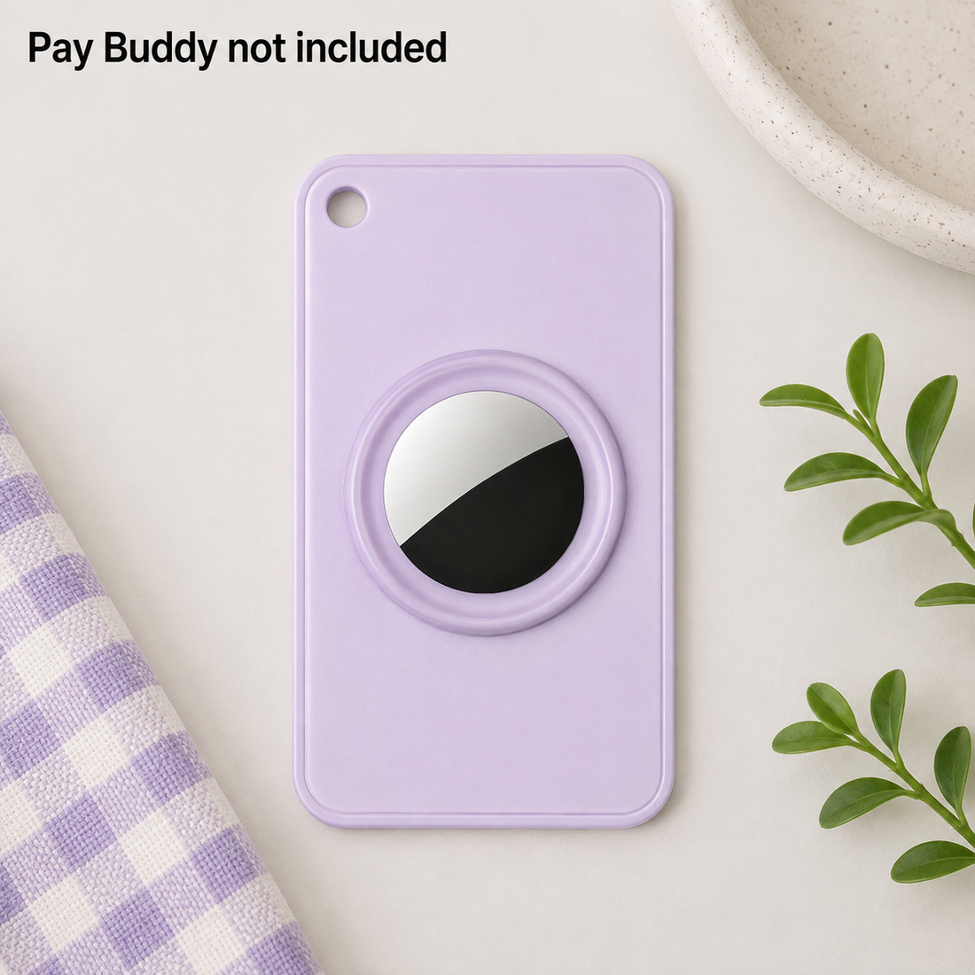 Pay Buddy TPU Wallet Card Case Purple